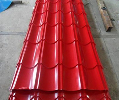 镀锌瓦楞板 印花彩涂仿古彩涂卷